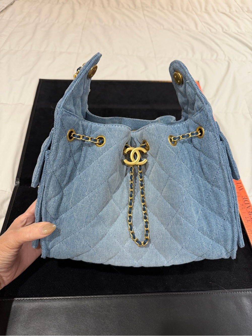 Chanel 25 Denim Hobo bag
